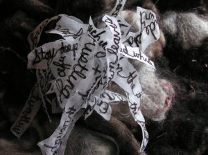 poem lines before dissolving