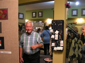 Dick Enjoying the Show