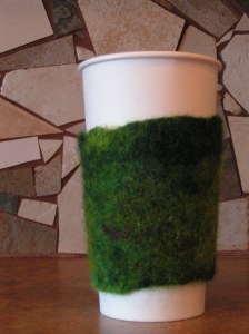 Finished Green Cuff