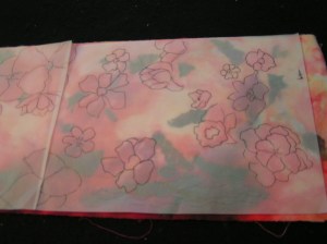 Tracing Paper Flowers Bottom