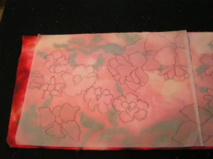 Tracing Paper Flowers