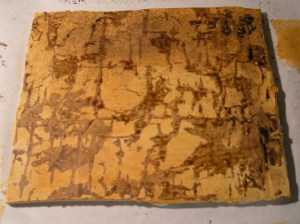 Painted and Screen Printed