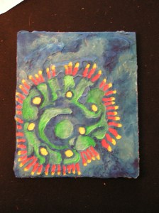 Mixed Media Painting, Ruth Lane