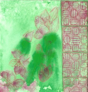 Sketchbook Red Flowers