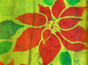 Hand cut stencil by Ruth Lane