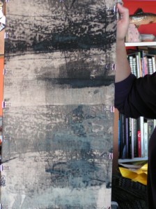 Screen Printed Fabric by Louise Barker