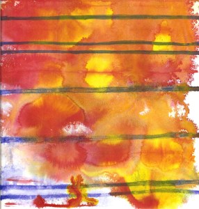 Sketchbook Orange and Blue