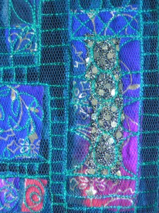 Close Up of Layered Synthetics