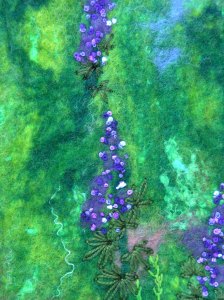 Close Up Final Wildflower Wall Hanging