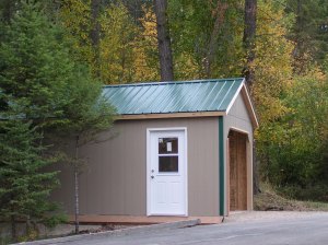 New Garage Freshly Painted