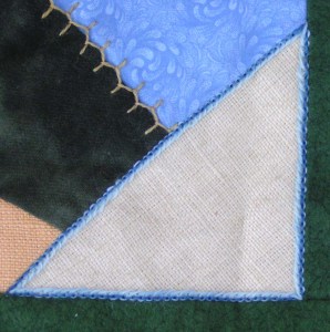 Crazy Quilt - Pekingnese Stitch