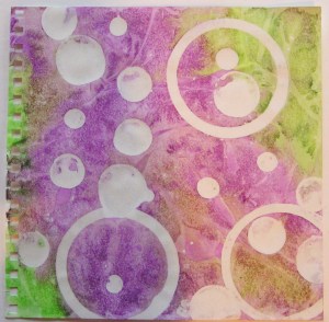 Purple and Green Circles