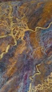 Nuno Felted Scarf by Ruth Lane