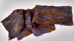 Nuno Felted Scarf by Ruth Lane