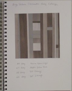 High Value Chromatic Gray Collage