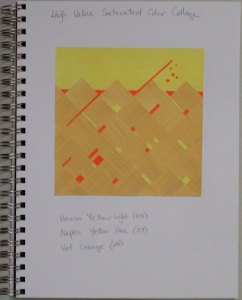 High Value Saturated Color Collage